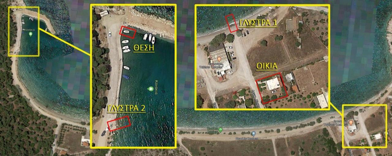 House On The Beach Salamina Esterno foto